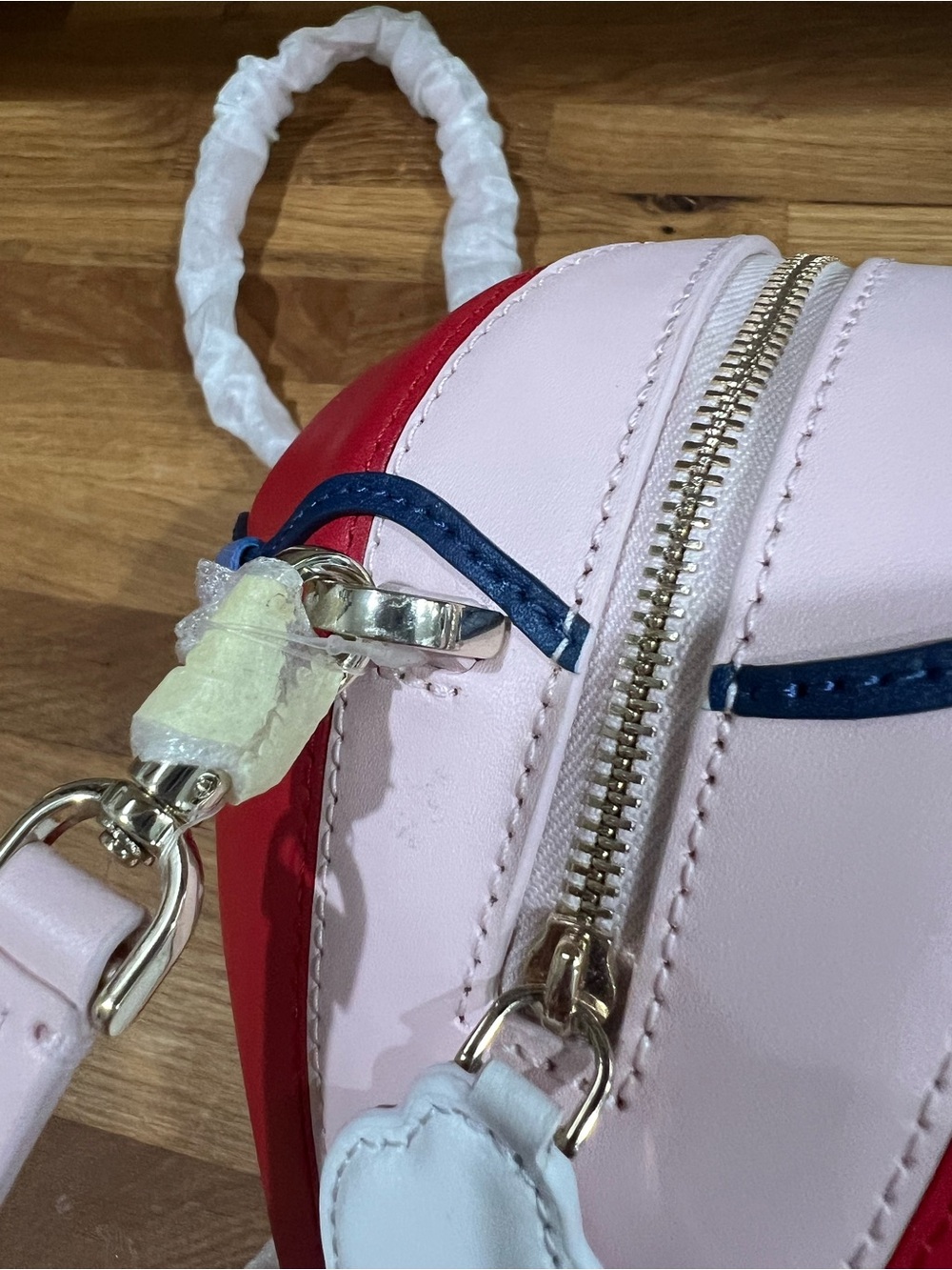 Kate Spade New York Up Up & Away Hot Air Balloon Leather Crossbody Bag NWT - Picture 12 of 15